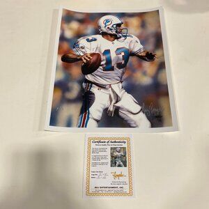 Signed Authenticated Dan Marino Dolphins Football NFL Autograph Memorabilia